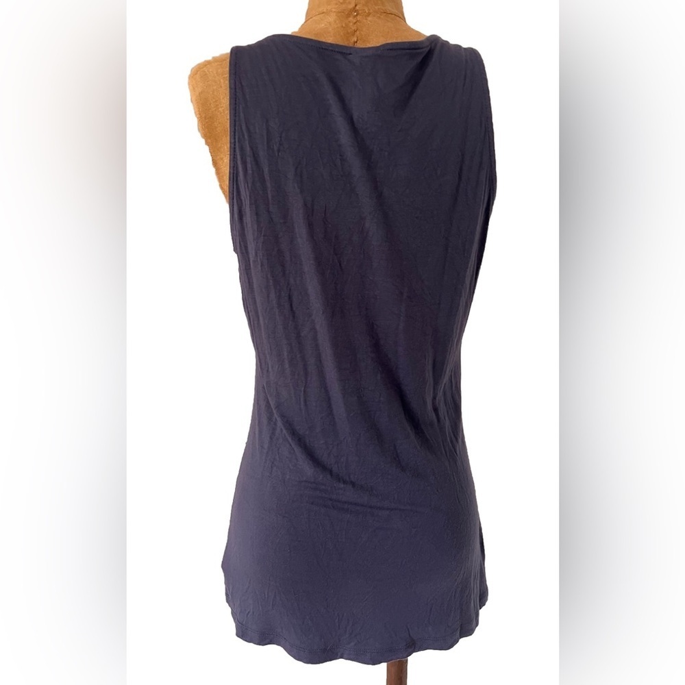 Kische Purple Sparkle Sequine Tank Top M - Picture 4 of 8